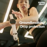 Θήκη PanzerGlass® Snappie με Προστατευτικο οθόνης Full Slim Body για Apple Watch Series 10/11 - 46mm - ΜΑΥΡΟ - PG-3717