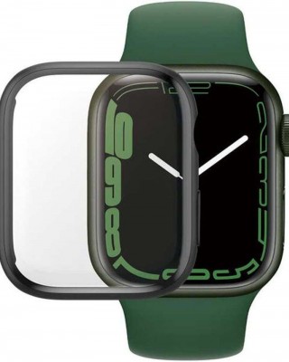 PanzerGlass 3D Γυαλι προστασίας 0.3MM Full body για APPLE WATCH series 7,8,9,SE - 41MM - ΜΑΥΡΟ - PG-3663