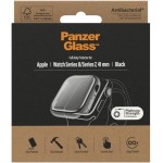 PanzerGlass 3D Γυαλι προστασίας 0.3MM Full body για APPLE WATCH series 7,8,9,SE - 41MM - ΜΑΥΡΟ - PG-3663