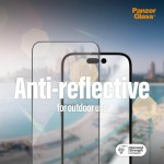 PanzerGlass Γυαλί προστασίας Fullcover Anti-Reflective Armor Protection ULTRA Wide Fit Case Friendly 0.3MM, με οδηγό τοποθέτησης για Apple iPhone 14 PRO Max 6.7 5G 2022 - PG-2790