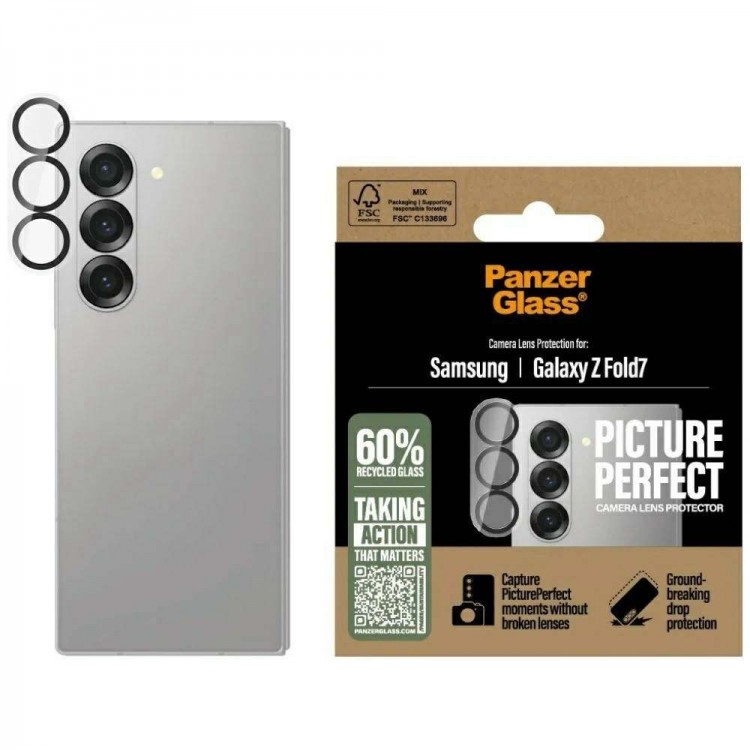 PANZERGLASS προστασία CAMERA PicturePerfect για Samsung GALAXY Galaxy Z Fold 7 2025 - ΔΙΑΦΑΝΟ - PZG1099