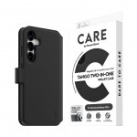 Θήκη PanzerGlass CARE BY PanzerGlass Tango 2-in-1 Δερμάτινο πορτοφόλι για Samsung Galaxy S25+ Plus 5G 2025 - ΜΑΥΡΟ - PG-CRRFTWLG37942
