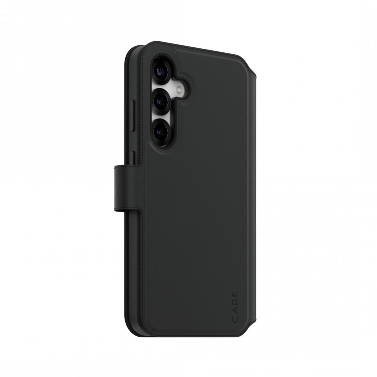 Θήκη PanzerGlass CARE BY PanzerGlass Tango 2-in-1 Δερμάτινο πορτοφόλι για Samsung Galaxy S25+ Plus 5G 2025 - ΜΑΥΡΟ - PG-CRRFTWLG37942
