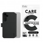 Θήκη PanzerGlass CARE BY PanzerGlass Tango 2-in-1 Δερμάτινο πορτοφόλι για Samsung Galaxy S25+ Plus 5G 2025 - ΜΑΥΡΟ - PG-CRRFTWLG37942
