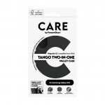 Θήκη PanzerGlass CARE BY PanzerGlass Tango 2-in-1 Δερμάτινο πορτοφόλι για Samsung Galaxy S25 5G 2025 - ΜΑΥΡΟ - PG-CRRFTWLG38388