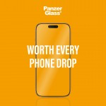 PanzerGlass Γυαλί προστασίας ULTRA-WIDE FIT EasyAligner Case Friendly 0.3MM για Apple iPhone 17 Pro 6.3 5G 2025 - PG-PG99748