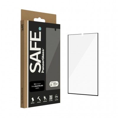 PanzerGlass SAFE Γυαλί προστασίας Fullcover Case Friendly Fingerprint 0.3MM για Samsung Galaxy S23 Ultra  - ΜΑΥΡΟ - SAFE95319