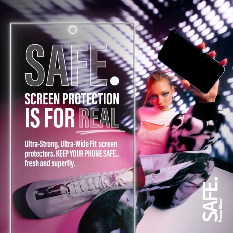 PanzerGlass Γυαλί προστασίας SAFE. Case Friendly 0.3MM Ultra-Wide Fit w. EasyAligner για SAMSUNG GALAXY S24 ULTRA 5G 2024 - PG-SAFE95668