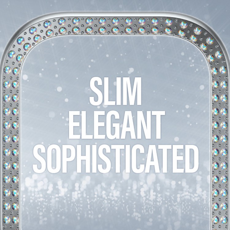 Θήκη PanzerGlass SAFE. by PanzerGlass® TPU Bling Bumper για Apple Watch Series 10/11 - 42mm - ΑΣΗΜΙ - PG-SAFE95909