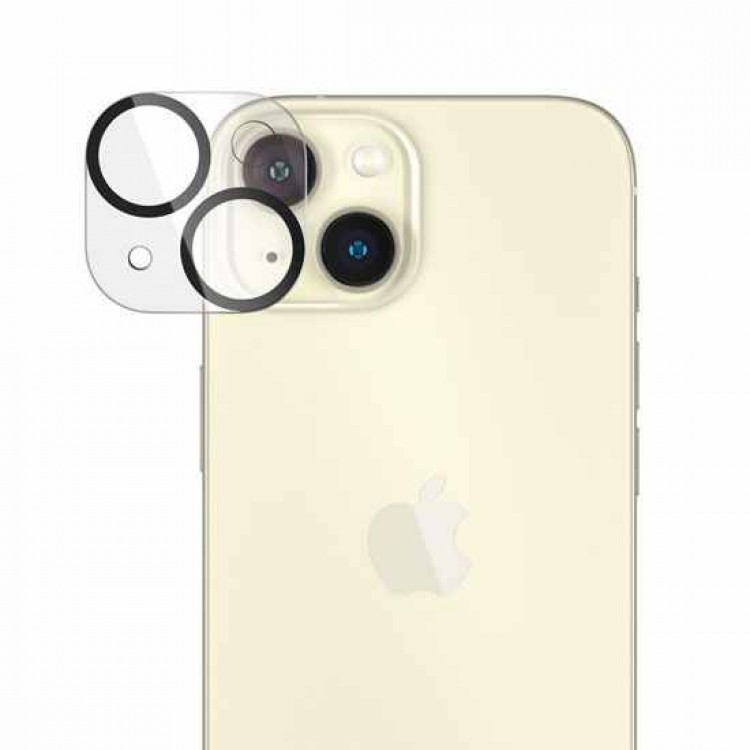 PANZERGLASS Γυαλί προστασίας PicturePerfect CAMERA LENS protector για Apple IPHONE 15 6.1/15 Plus 6.7 Platinium Strength 0400 - ΔΙΑΦΑΝΟ - PG-1136