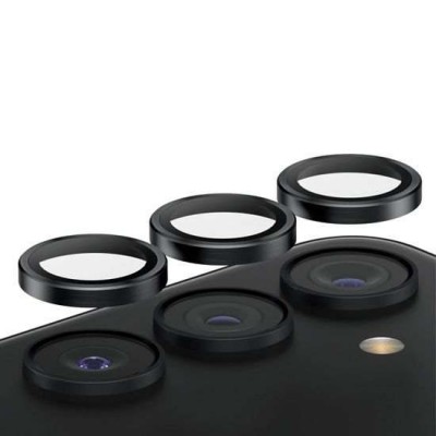 PANZERGLASS Δακτυλίδια προστασίας CAMERA protection Hoop Optic Rings για Samsung GALAXY S24+ PLUS - ΜΑΥΡΟ - PG-1208