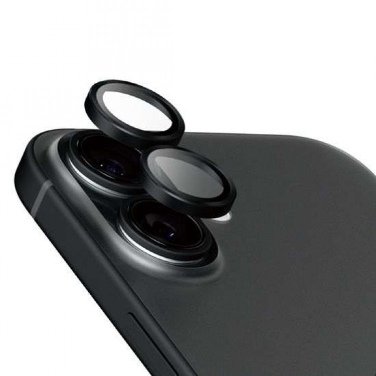 PANZERGLASS Δακτυλίδια προστασίας CAMERA protection HoopS Ceramic Optic Rings για Apple IPHONE 16 6.1 2024 /16 PLUS 6.7 2024 - ΜΑΥΡΟ - PG-1281