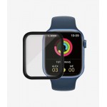 PanzerGlass Γυαλι προστασίας Antibakt 0.3MM Curved Edges για APPLE WATCH series 7 - 45MM - ΔΙΑΦΑΝΟ/ΜΑΥΡΟ - PG-2019