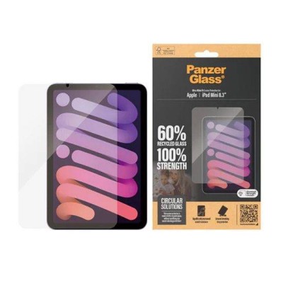 PanzerGlass Γυαλί προστασίας Ultra-Wide Fit για Apple iPad Mini 8.3 (2024/21 - 6/7 ΓΕΝΙΑΣ) - ΔΙΑΦΑΝΟ - PG-2842 