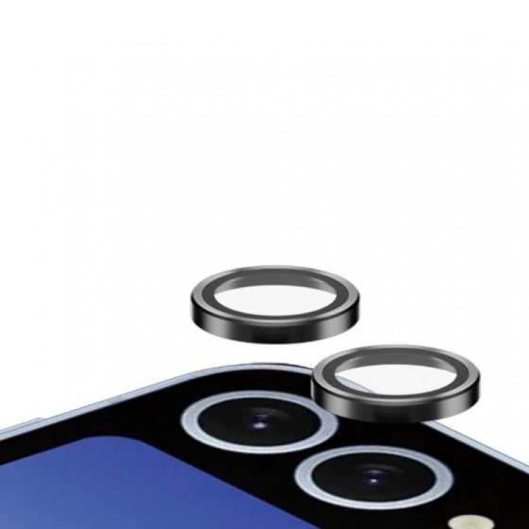 PANZERGLASS Δακτυλίδια προστασίας CAMERA Lens protection HoopS Optic Rings για Samsung GALAXY Galaxy Z Flip 6 2024 - ΜΑΥΡΟ - PG-7372