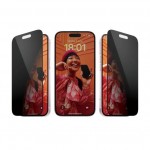 PanzerGlass Γυαλί προστασίας Fullcover Privacy Ultra-Wide Fit Case Friendly 0.3MM για Apple iPhone 15 6.1 2023 - PG-P2809