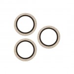 PANZERGLASS Δακτυλίδια προστασίας protection HoopS CamLens Rings για Apple IPHONE 17 Pro 6.3 2025 /17 Pro Max 6.9 2025 - Glitter ΧΡΥΣΟ - PG-PG38210