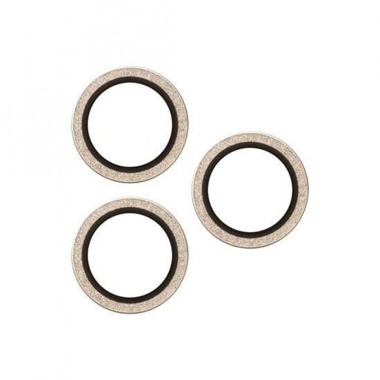 PANZERGLASS Δακτυλίδια προστασίας protection HoopS CamLens Rings για Apple IPHONE 17 Pro 6.3 2025 /17 Pro Max 6.9 2025 - Glitter ΧΡΥΣΟ - PG-PG38210