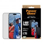 PanzerGlass Γυαλί προστασίας Fullcover Privacy Ultra-Wide Fit w. EasyAligner Case Friendly 0.3MM για Apple iPhone 17 Air 6.6 5G 2025 - PG-PG74944