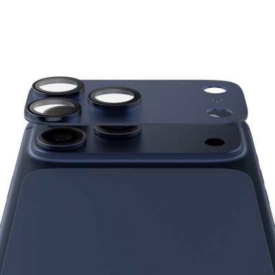 PANZERGLASS Γυαλί προστασίας FENDER CAMERA Aluminum LENS protector για Apple iPhone 17 Pro 6.3 5G 2025 - Deep Blue ΜΠΛΕ - PG-PG79739