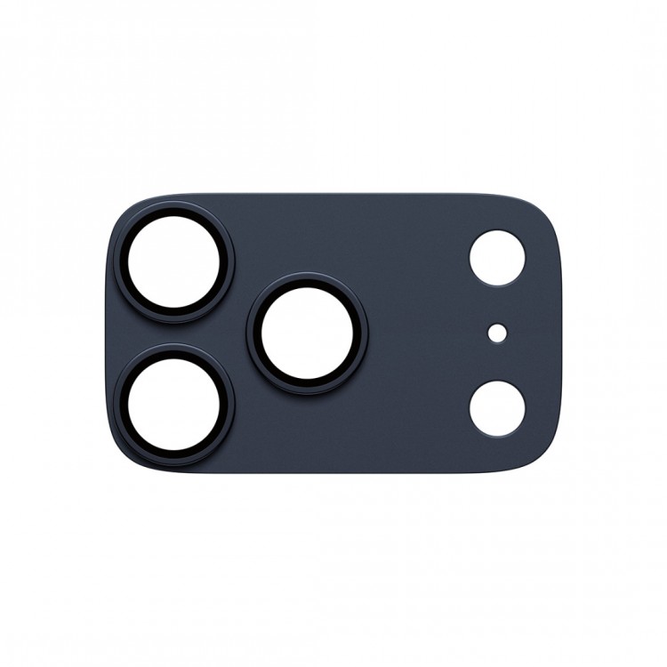 PANZERGLASS Γυαλί προστασίας FENDER CAMERA Aluminum LENS protector για Apple iPhone 17 Pro 6.3 5G 2025 - Deep Blue ΜΠΛΕ - PG-PG79739
