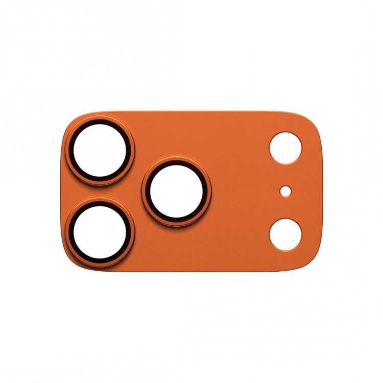 PANZERGLASS Γυαλί προστασίας FENDER CAMERA Aluminum LENS protector για Apple iPhone 17 Pro 6.3 5G 2025 - Cosmic ΠΟΡΤΟΚΑΛΙ - PG-PG91919