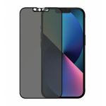 PanzerGlass Γυαλί προστασίας Fullcover MICROFRACTURE ANTIBACTERIAL Dual Privacy CamSlider "Edge-to-Edge" Case Friendly 0.3MM για Apple iPhone 13 PRO MAX 6.7 - ΜΑΥΡΟ - P2749