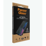 PanzerGlass Γυαλί προστασίας Fullcover MICROFRACTURE ANTIBACTERIAL Privacy CamSlider "Edge-to-Edge" Case Friendly 0.3MM για Apple iPhone 13, 13 PRO 6.1 - ΜΑΥΡΟ - P2748
