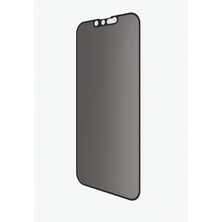 PanzerGlass Γυαλί προστασίας Fullcover MICROFRACTURE ANTIBACTERIAL Privacy CamSlider "Edge-to-Edge" Case Friendly 0.3MM για Apple iPhone 13, 13 PRO 6.1 - ΜΑΥΡΟ - P2748