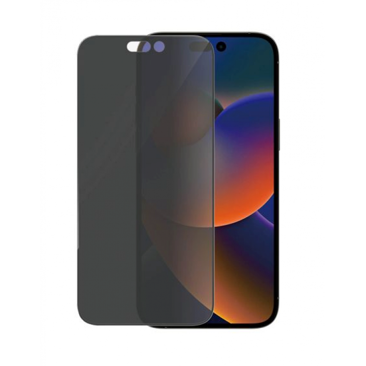 PanzerGlass Γυαλί προστασίας Fullcover MICROFRACTURE ANTIBACTERIAL Privacy Ultra-Wide Fit Case Friendly 0.3MM για Apple iPhone 14 PRO MAX 6.7 - PG-P2774