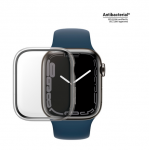 Θήκη PanzerGlass Antibakt Full Body 3D with D3O® με Γυαλι προστασίας 0.3MM Curved Edges για APPLE WATCH series - 45MM - ΔΙΑΦΑΝΟ - 40-50-0317