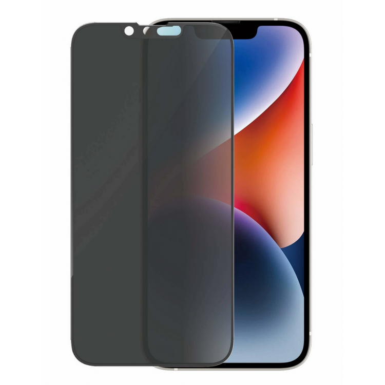 PanzerGlass Γυαλί προστασίας ULTRA-WIDE FIT Privacy with EasyAligner Case Friendly Antibacterial 0.3MM για Apple iPhone 13/14/13 PRO 6.1 - P2783-PG