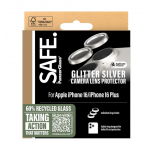 PANZERGLASS Δακτυλίδια προστασίας CAMERA protection HoopS SAFE. by PanzerGlass Optic Rings για Apple IPHONE 16 6.1 2024 /16 PLUS 6.7 2024 - ΑΣΗΜΙ GLITTER - PG-SAFE95892
