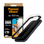 PanzerGlass Γυαλί προστασίας Fullcover Anti-Reflective Armor Protection ULTRA Wide Fit Case Friendly 0.3MM, με οδηγό τοποθέτησης για Apple iPhone 17 PRO Max 6.9 5G 2025 - PG-PG34684
