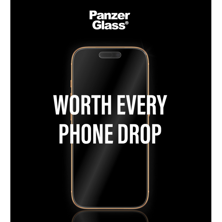 PanzerGlass Γυαλί προστασίας Fullcover Anti-Reflective Armor Protection ULTRA Wide Fit Case Friendly 0.3MM, με οδηγό τοποθέτησης για Apple iPhone 17 PRO Max 6.9 5G 2025 - PG-PG34684