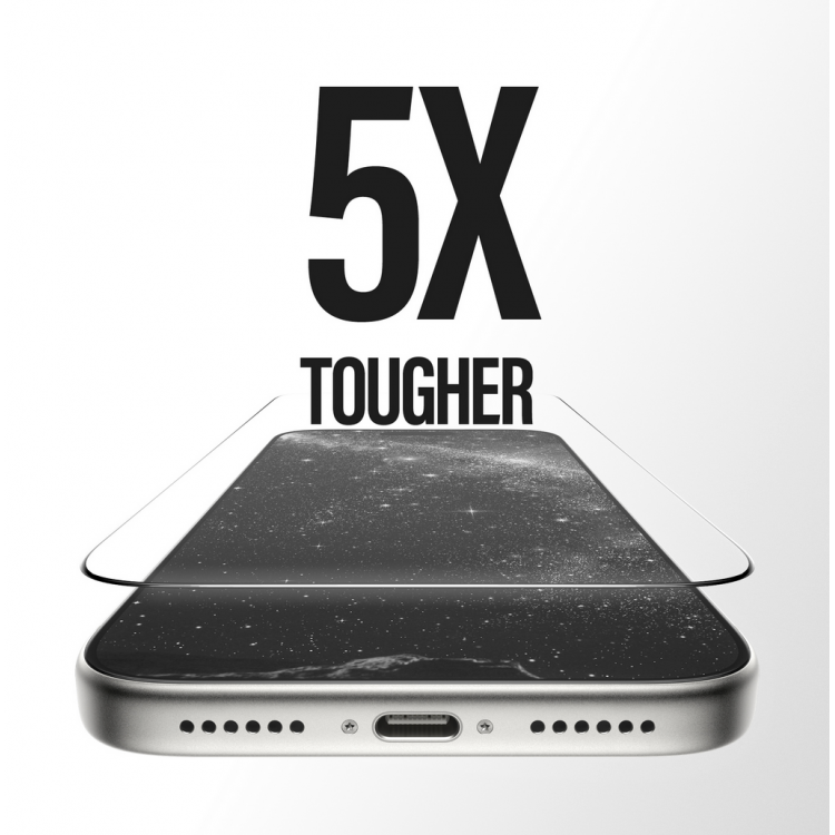 PanzerGlass Γυαλί προστασίας Fullcover Ceramic V.2 , 5X Protection ULTRA Wide Fit Case Friendly 0.3MM για Apple iPhone 17 PRO Max 6.9 5G 2025 - PG-PG33872