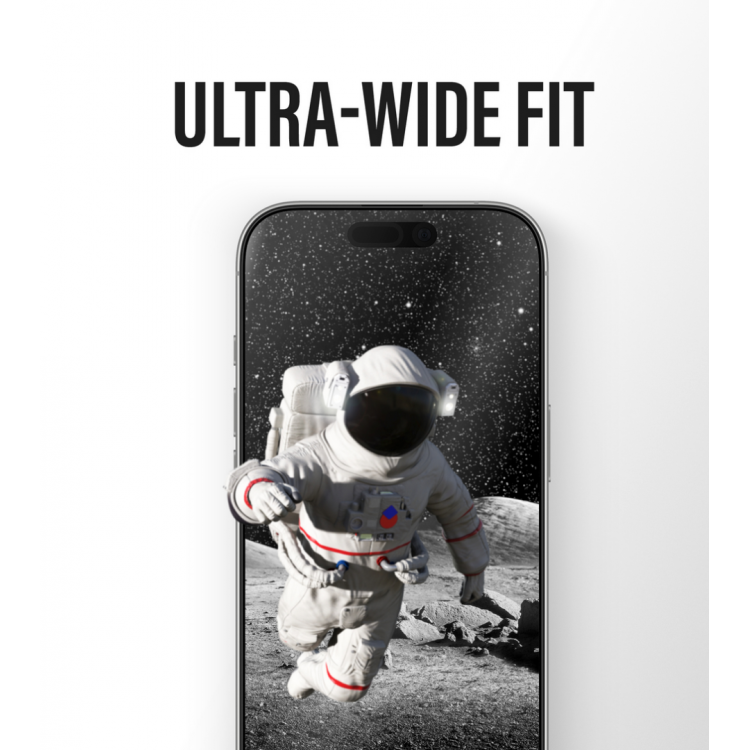 PanzerGlass Γυαλί προστασίας Fullcover Ceramic V.2 , 5X Protection ULTRA Wide Fit Case Friendly 0.3MM για Apple iPhone 17 PRO Max 6.9 5G 2025 - PG-PG33872