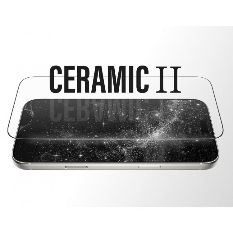 PanzerGlass Γυαλί προστασίας Fullcover Ceramic V.2 , 5X Protection ULTRA Wide Fit Case Friendly 0.3MM για Apple iPhone 17 PRO Max 6.9 5G 2025 - PG-PG33872