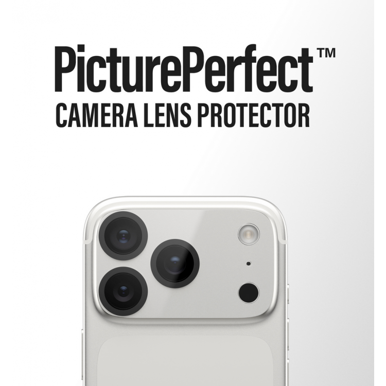 PANZERGLASS Γυαλί προστασίας PicturePerfect CAMERA LENS protector για Apple iPhone 17 Pro ΜΑΧ 6.9 5G 2025 - ΔΙΑΦΑΝΟ - PG-PG72791