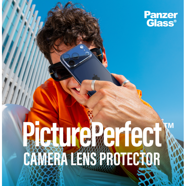 PANZERGLASS Γυαλί προστασίας PicturePerfect CAMERA LENS protector για Apple iPhone 17 Pro ΜΑΧ 6.9 5G 2025 - ΔΙΑΦΑΝΟ - PG-PG72791