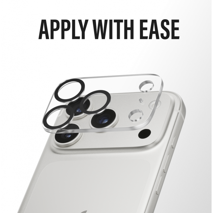 PANZERGLASS Γυαλί προστασίας PicturePerfect CAMERA LENS protector για Apple iPhone 17 Pro ΜΑΧ 6.9 5G 2025 - ΔΙΑΦΑΝΟ - PG-PG72791