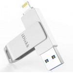 iDisk 2-in-1 Storage 32GB Go για συσκευές Apple iOS MFi Certified - ΑΣΗΜΙ - U006-USB3.0-32G