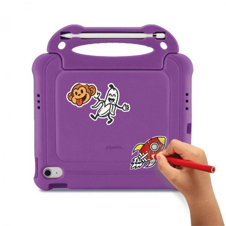 Θήκη Pipetto Activity Kids Guard για Children για Apple iPad 10.9 (2022)/iPad 11 (2025)/iPad Air 11 (2024/2025) - ΡΟΖ - P066-130-V