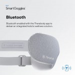 Therabody SmartGoogles Βιομετρική θερμαινόμενη Bluetooth Συσκευή Μασάζ ματιών - IVORY ΓΚΡΙ - TM03350-01