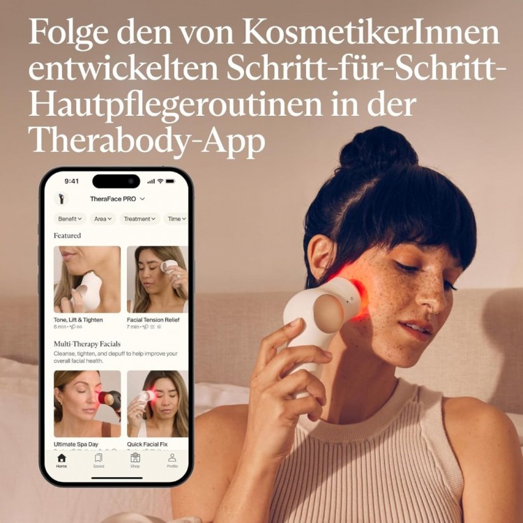 Therabody TheraFace PRO - ΛΕΥΚΟ/ΡΟΖ ΧΡΥΣΟ - TF02222-01