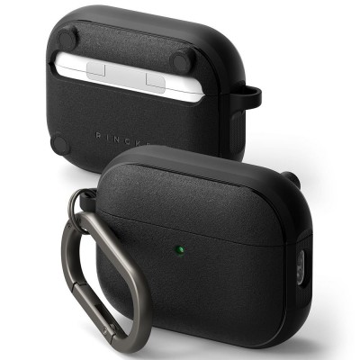 Θήκη RINGKE ONYX MAGNETIC MAGSAFE WOVEN για Apple AirPods PRO 3 2025 - ΜΑΥΡΟ - RGK11903