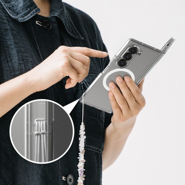 Θήκη RINGKE FUSION MAGNETIC MAGSAFE για SAMSUNG GALAXY Z FOLD 6 - ΔΙΑΦΑΝΟ