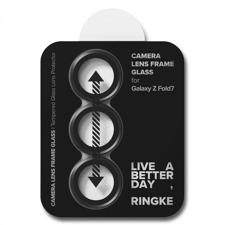 RINGKE CAMERA FRAME PROTECTOR για CAMERA LENS, SAMSUNG GALAXY Z FOLD 7 5G 2025 - ΜΑΥΡΟ