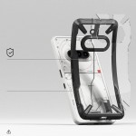 Θήκη RINGKE FUSION X για NOTHING PHONE 3A 2025 - ΔΙΑΦΑΝΟ ΜΑΥΡΟ