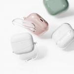 Θήκη RINGKE Soft Flexible  με γάντζο για Apple AirPods 4 2024 - ΔΙΑΦΑΝΟ